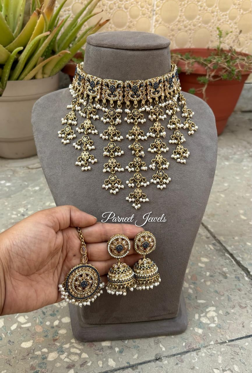 Samiha Polki Choker Set