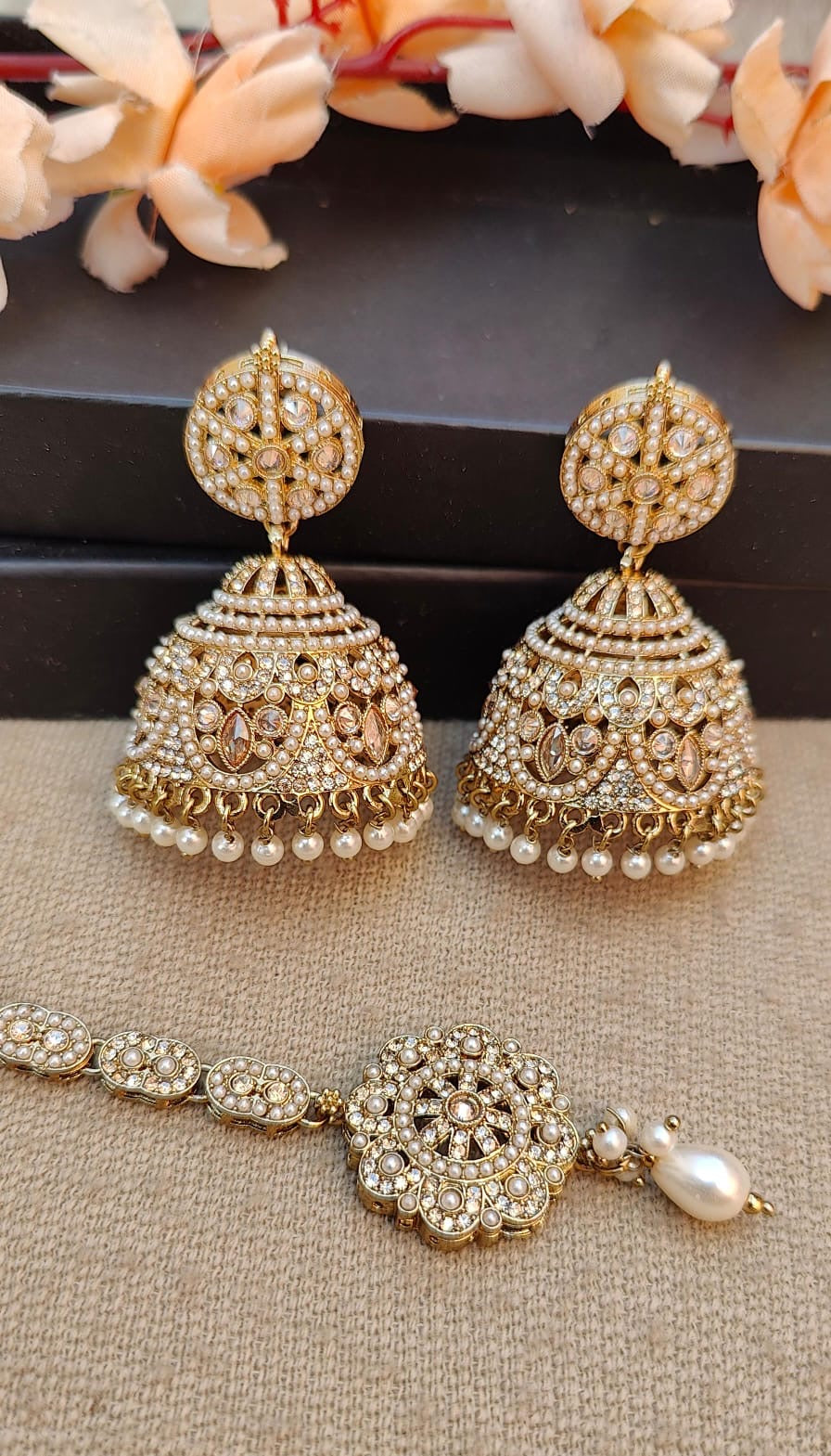 Bhavya Polki Jhumki Tikka