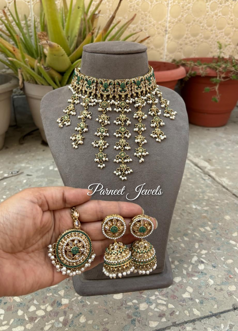Samiha Polki Choker Set