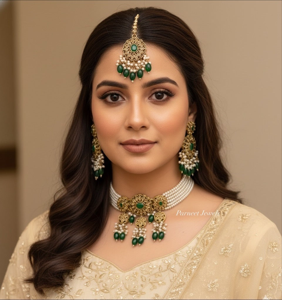 Malvin Polki Choker Set