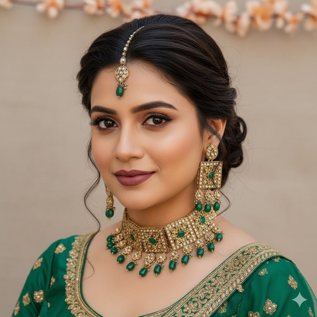 Suchi Polki Choker Set