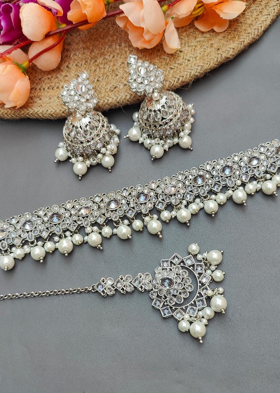 Binisha Polki Choker Set