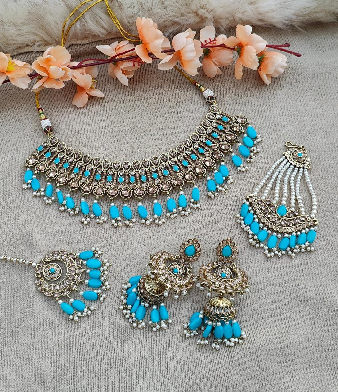 Felisha Polki Jhumar Set