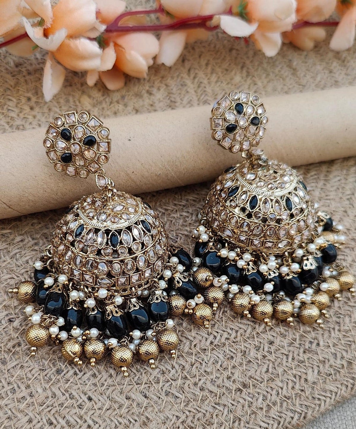 Navreet Polki Jhumkis
