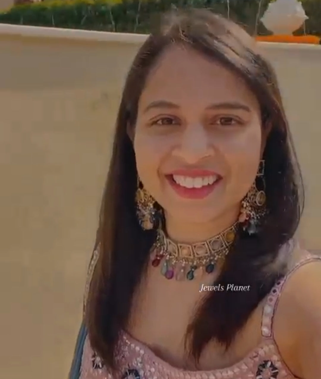 Raavi Polki Choker Set