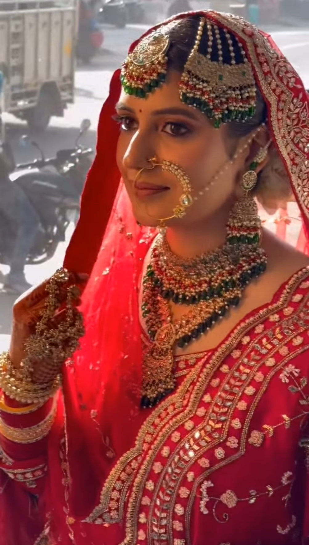 Aisha Bridal Jhumar Choker Set