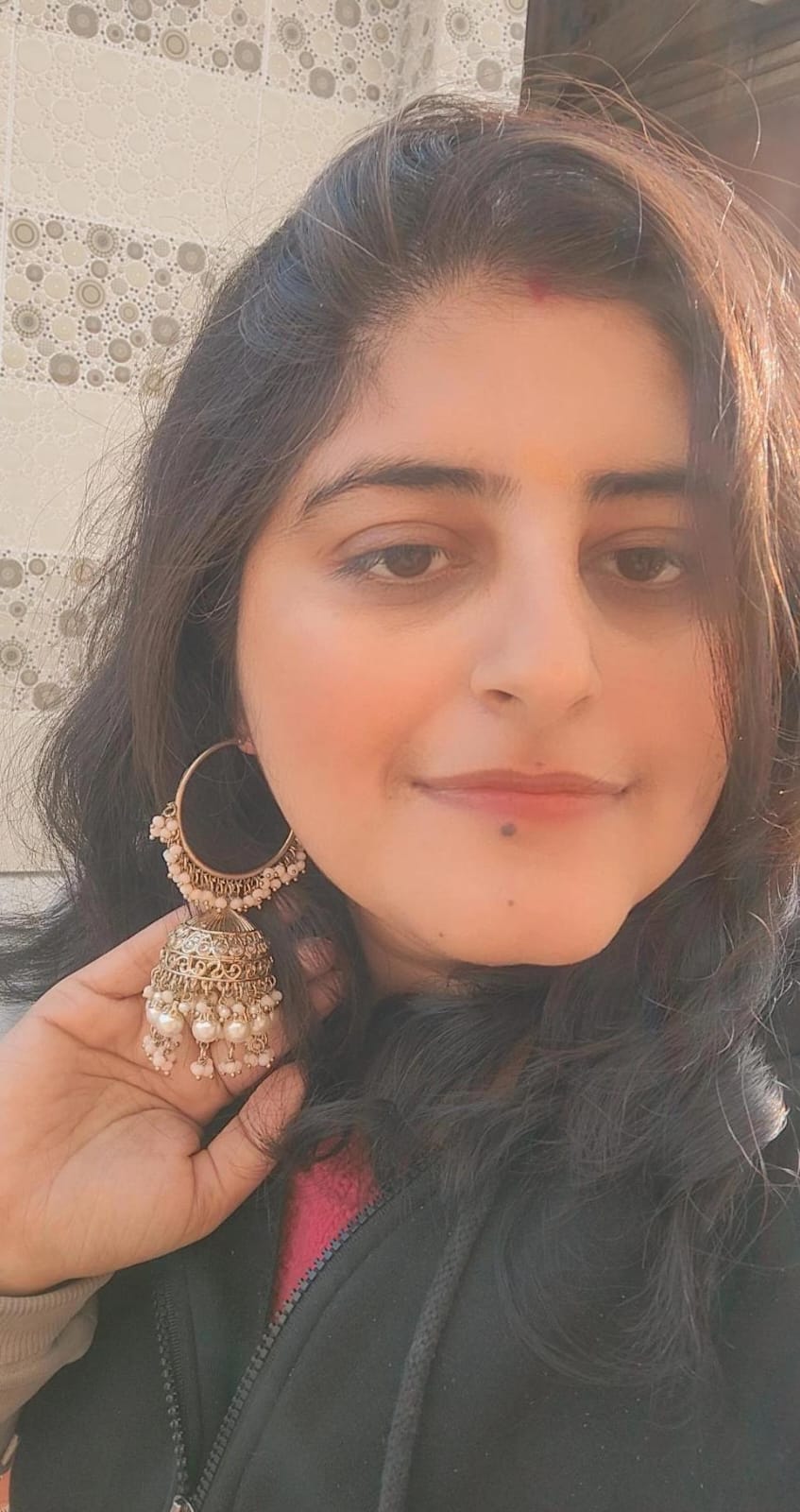 Manu Polki Bali Earrings