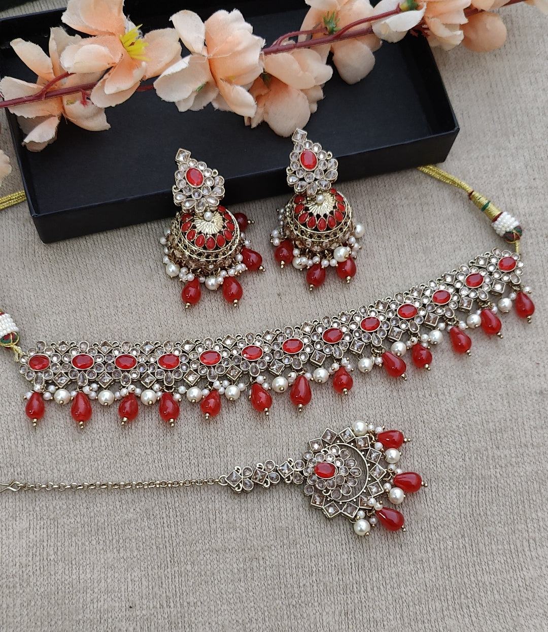 Binisha Polki Choker Set