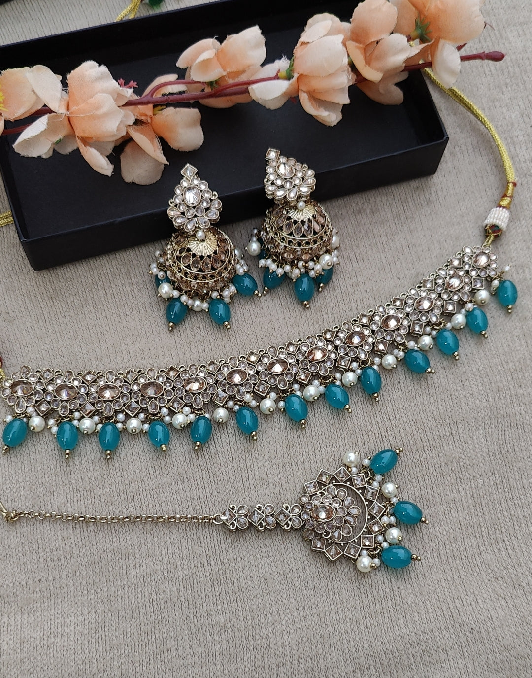 Binisha Polki Choker Set
