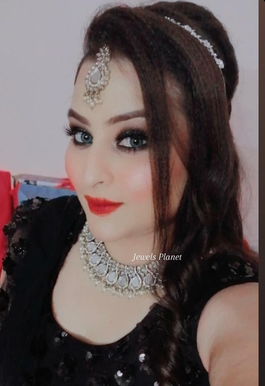 Manpriya Mirror Necklace