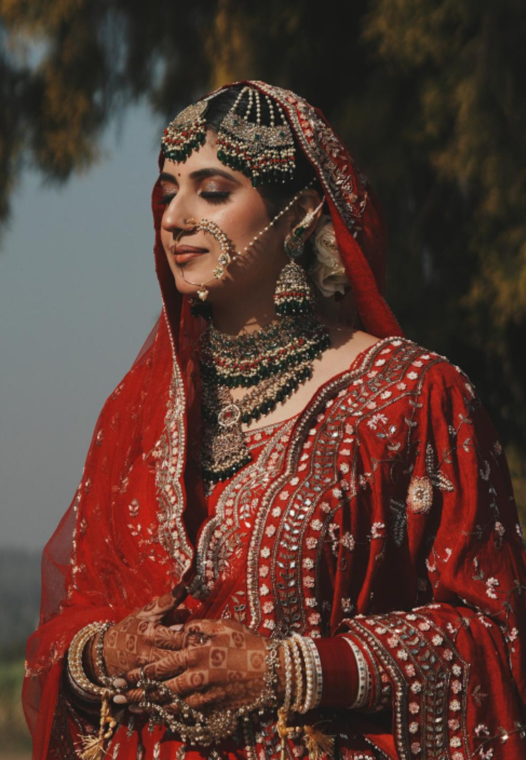 Aisha Bridal Jhumar Choker Set