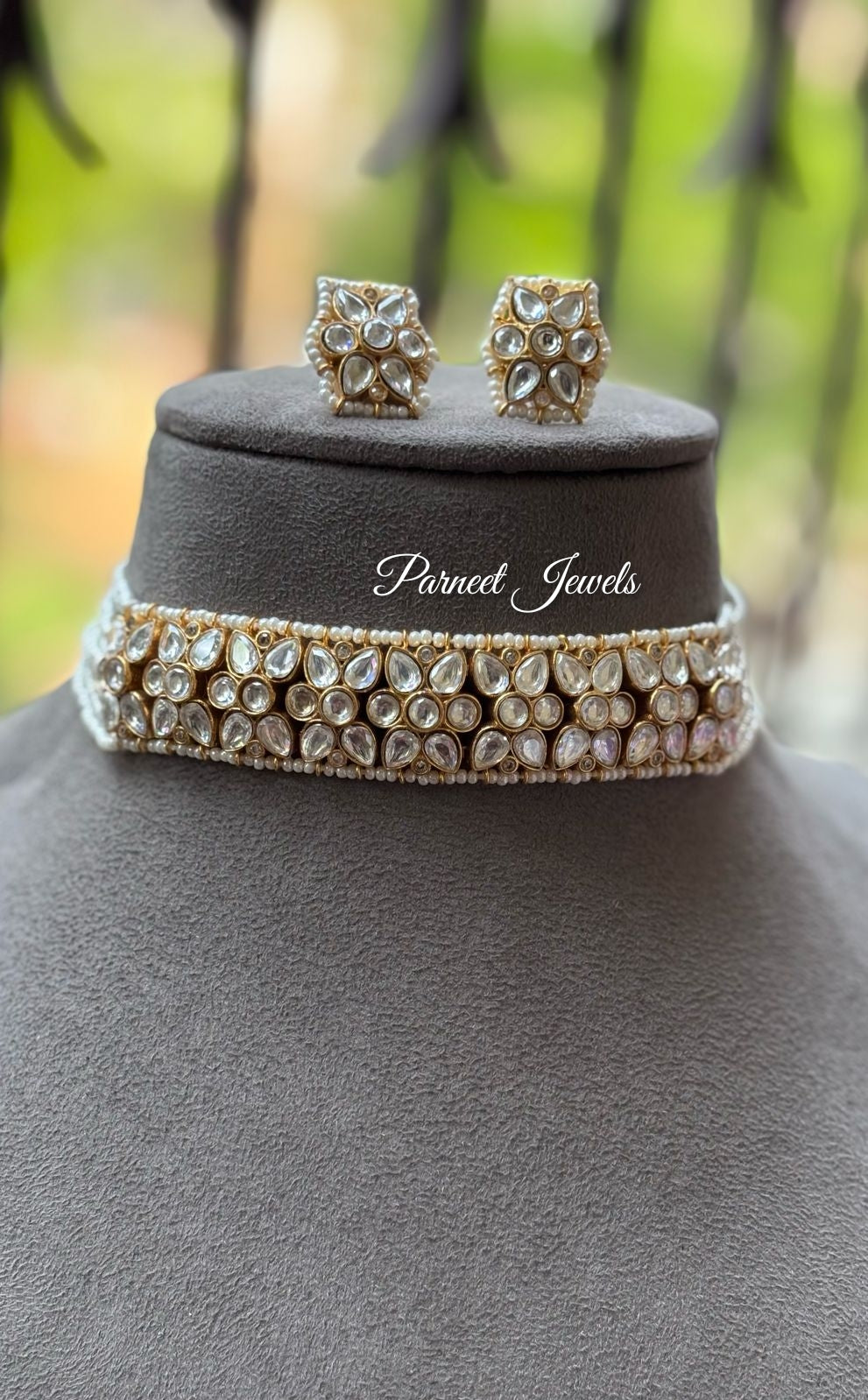 Sumona Beaded Choker Set