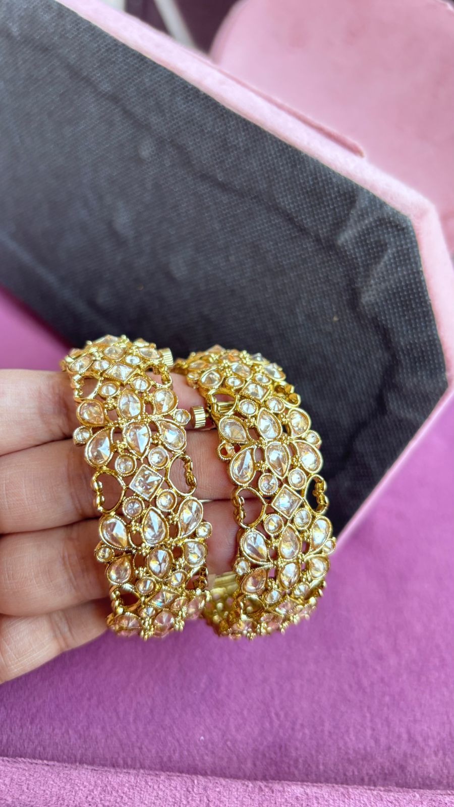 Satakshi Polki Bangles/Kadey