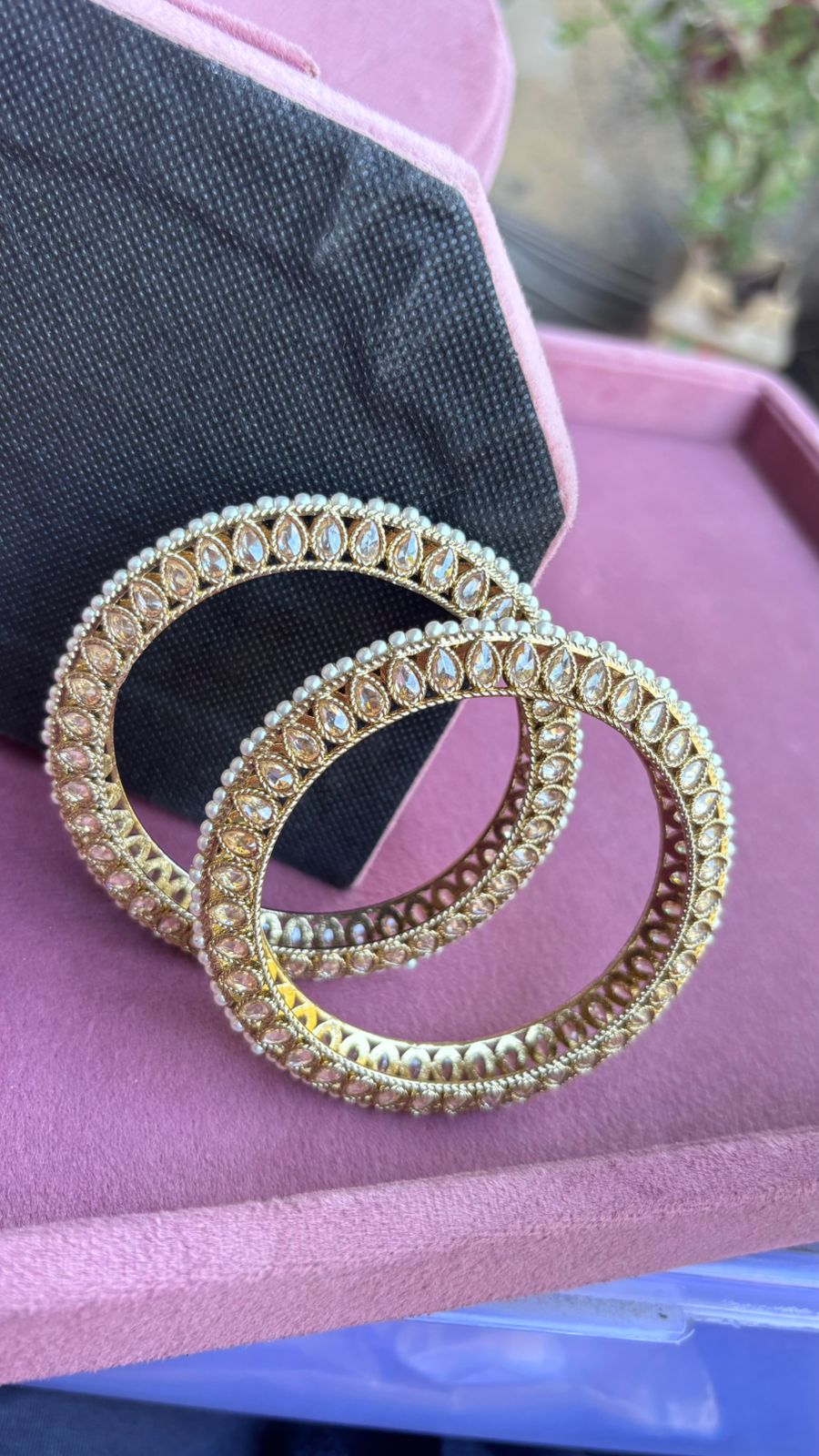 Savina Polki Bangles/Kadey