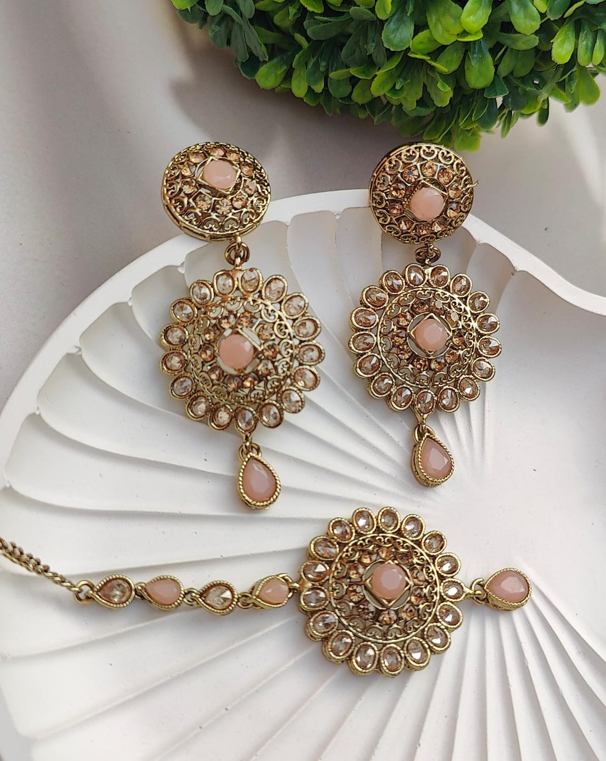 Sujal Polki Earrings Tikka