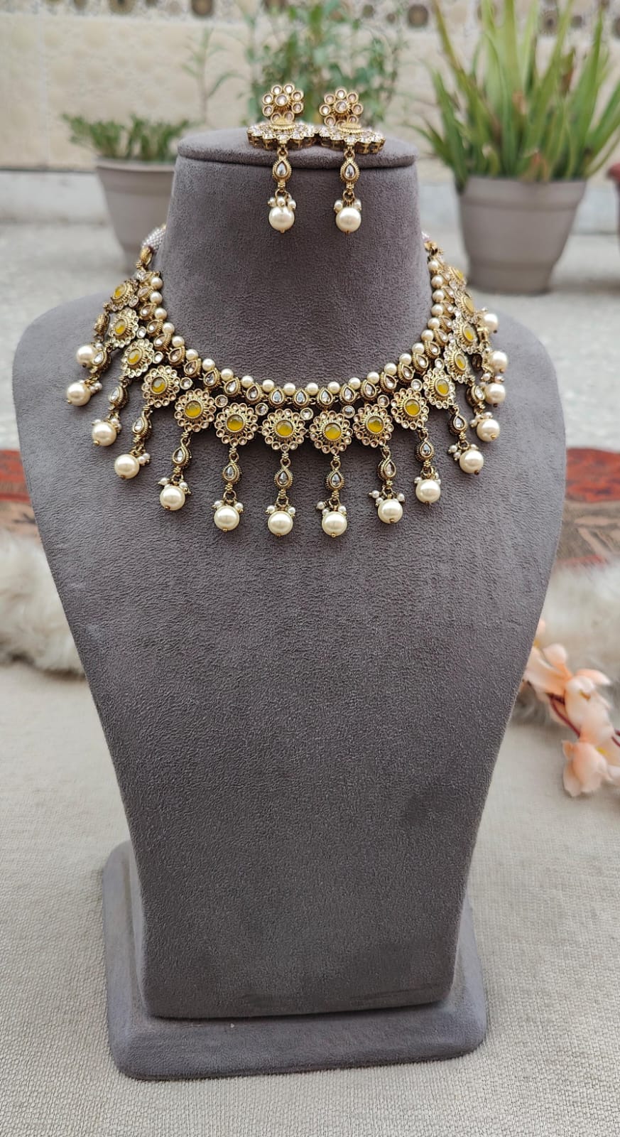 Aroha Polki Necklace