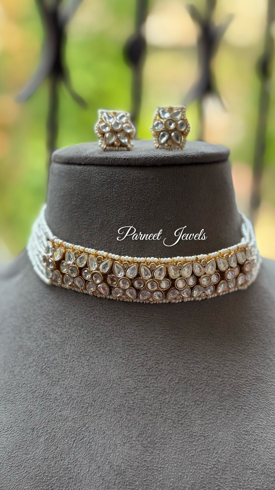 Sumona Beaded Choker Set