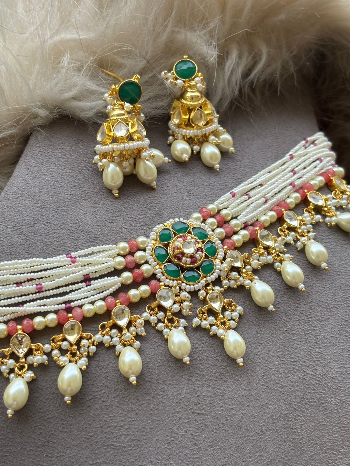 Meghana Pachi Kundan Choker
