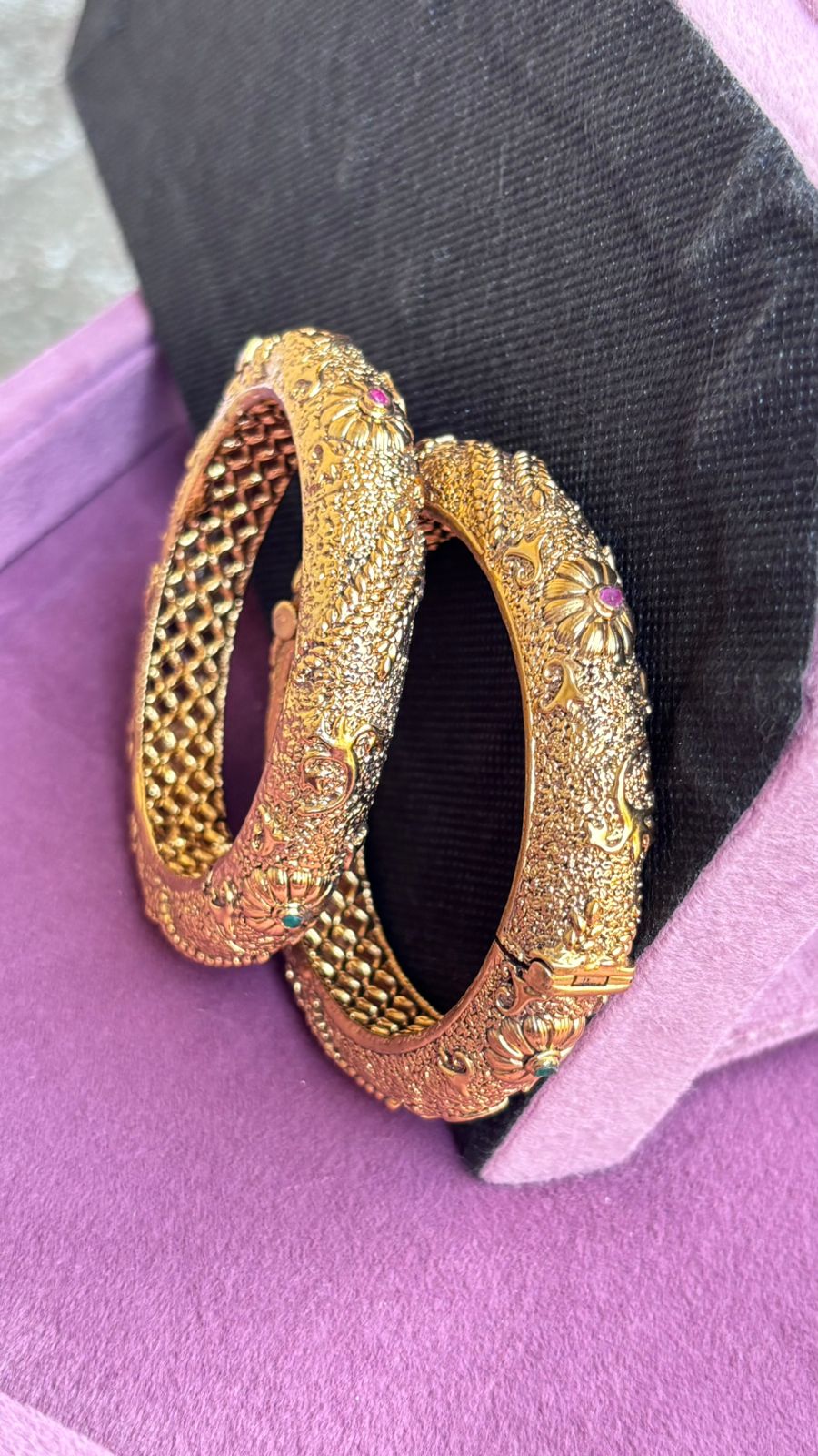 Kashmira Gold Bangles/Kadey