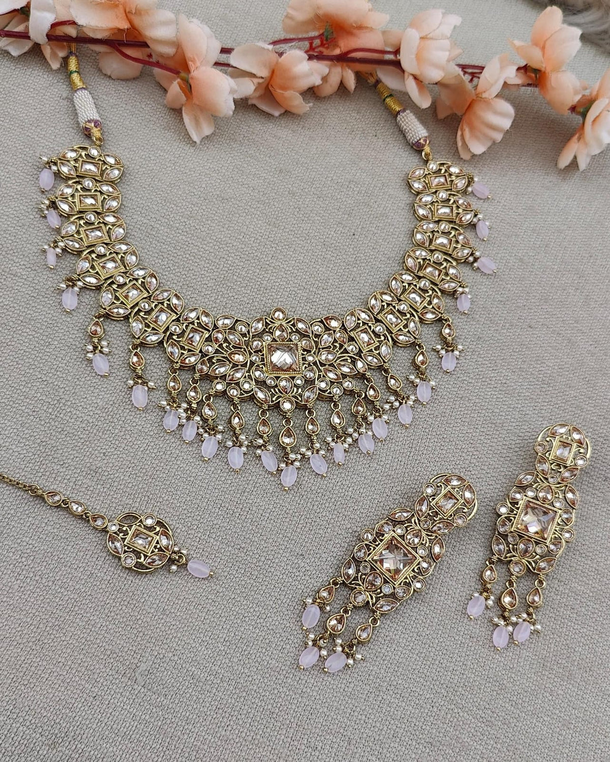 Indrani Polki Necklace