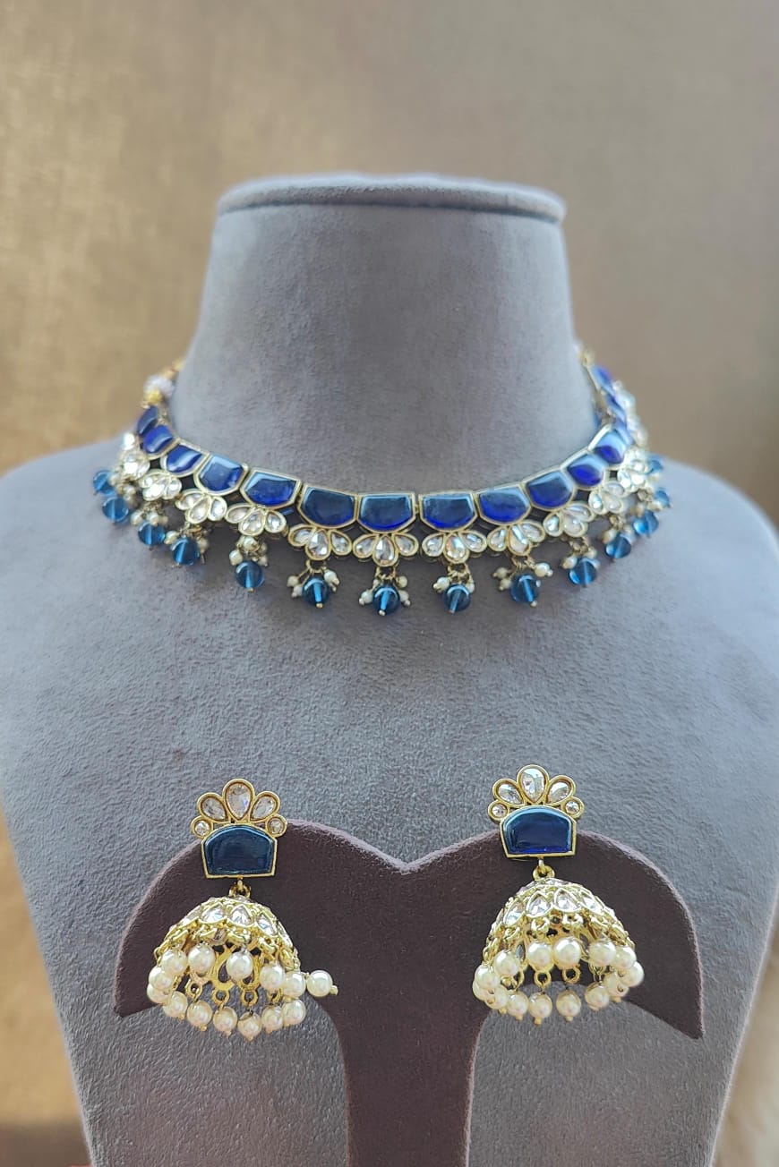 Mohini Polki Necklace Set