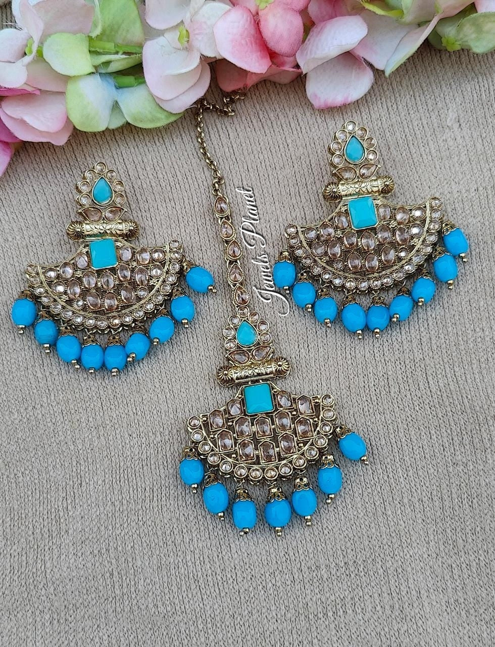 Ishika Polki Tikka Set