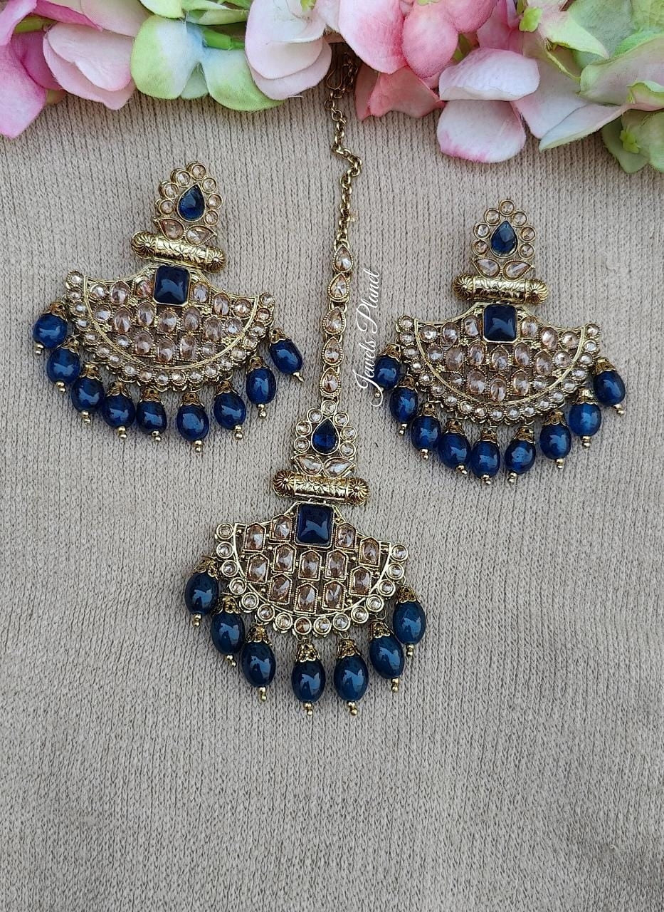 Ishika Polki Tikka Set