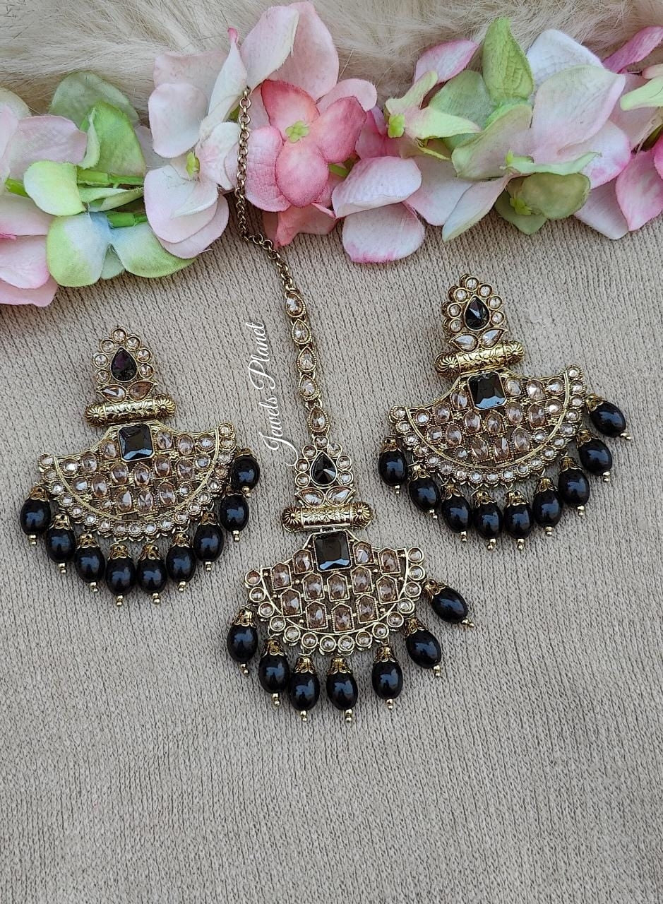 Ishika Polki Tikka Set