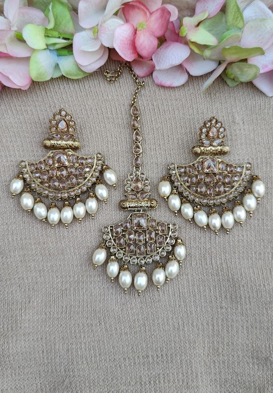 Ishika Polki Tikka Set