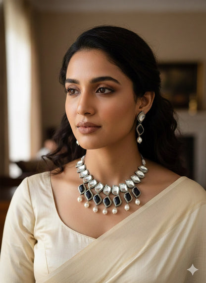 Tania Uncut Kundan Necklace