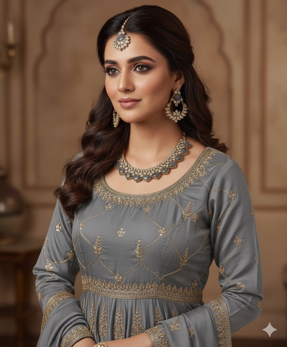 Aneesa Polki Necklace