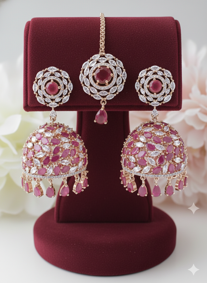 Daisy AD Jhumki Tikka