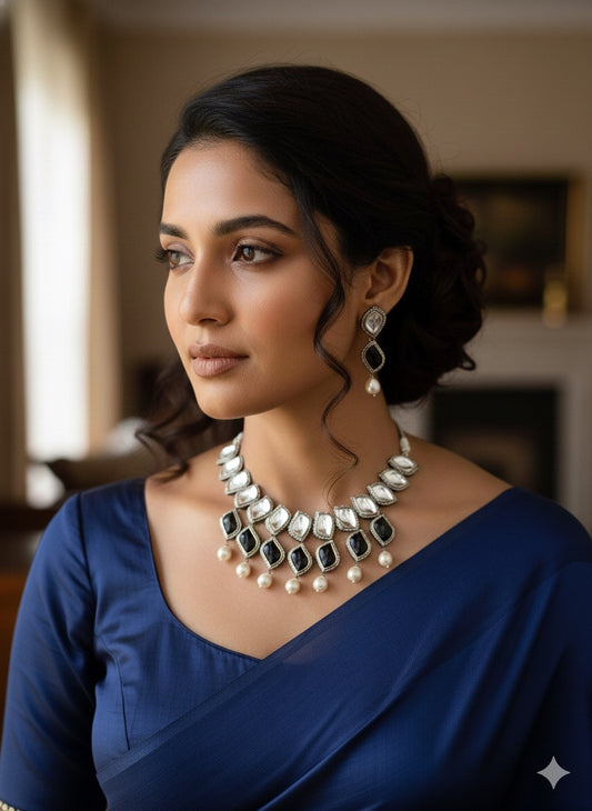 Tania Uncut Kundan Necklace