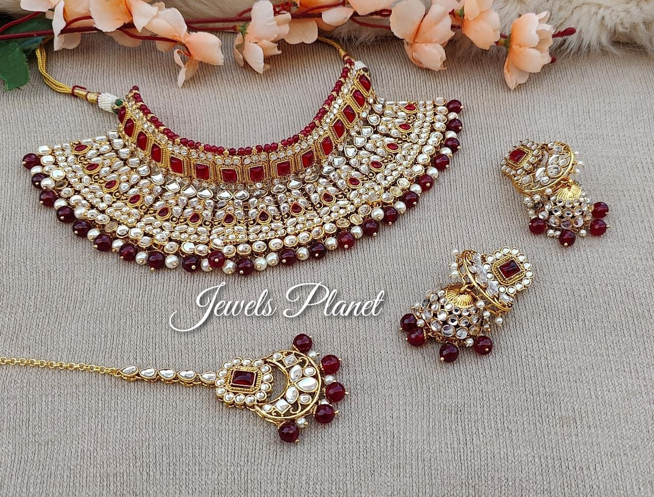 Anvika Kundan Bridal Set