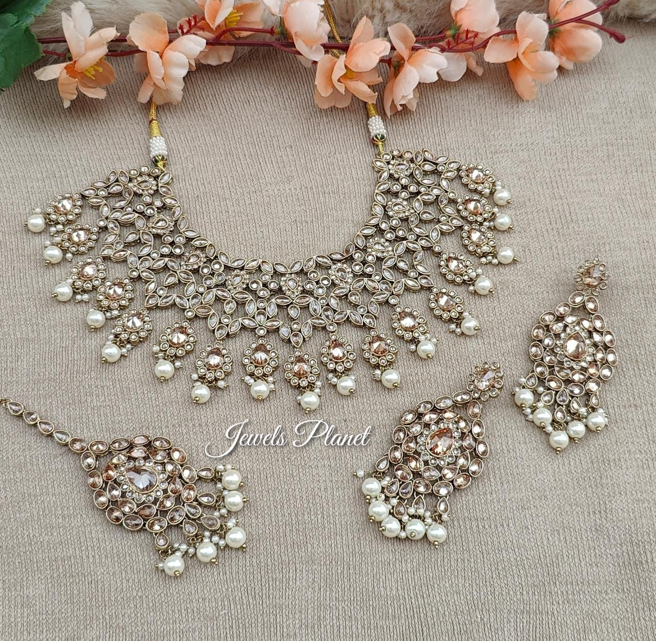 Sagarika Polki Bridal Necklace