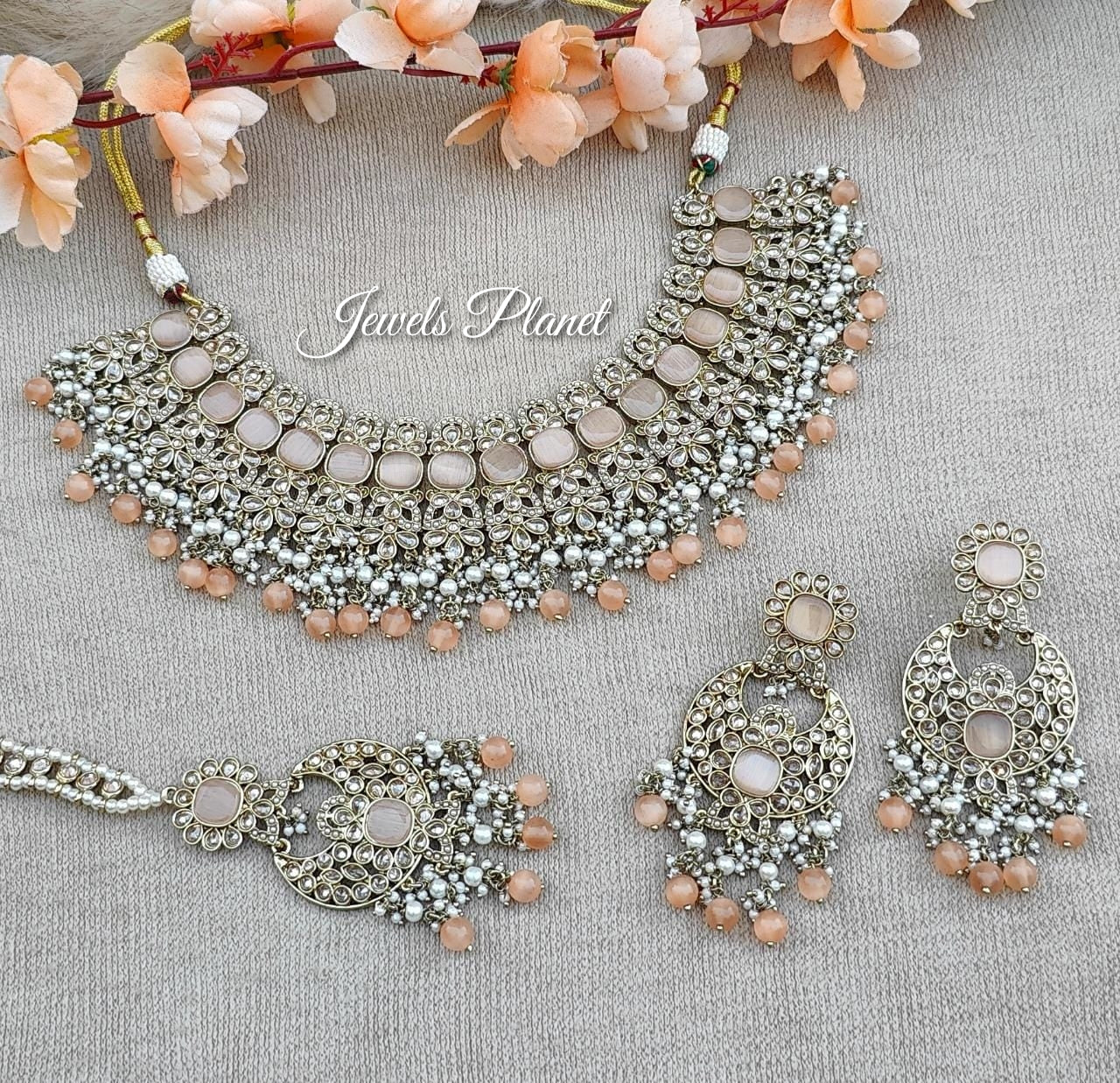 Amrita Polki Necklace Set