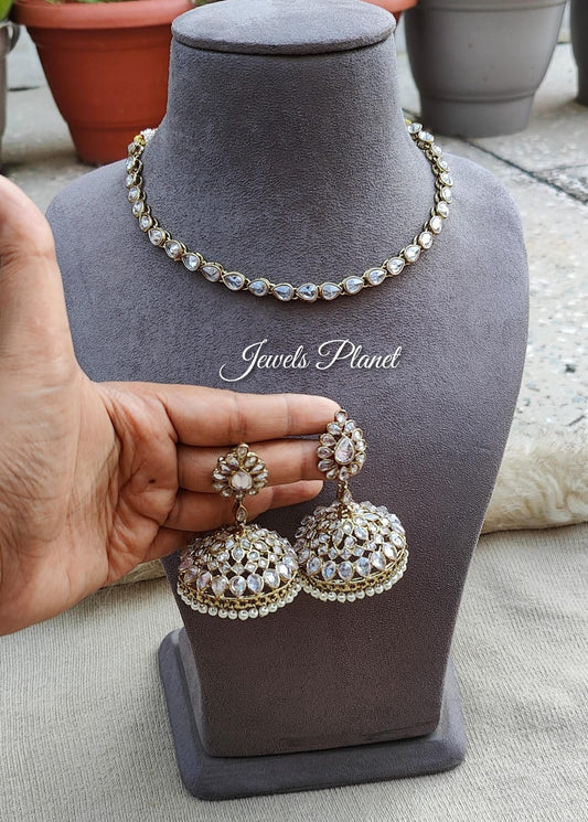 Vanshi Jhumki  Necklace Set