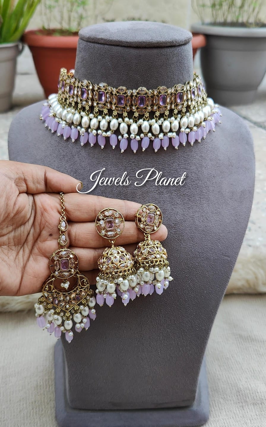 Vindya Polki Choker