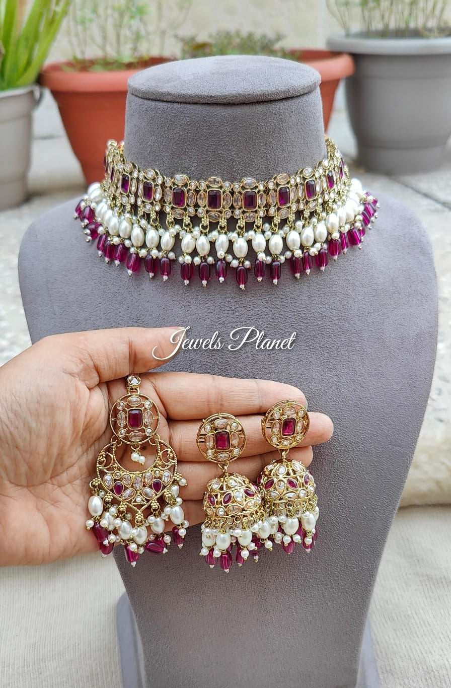 Vindya Polki Choker