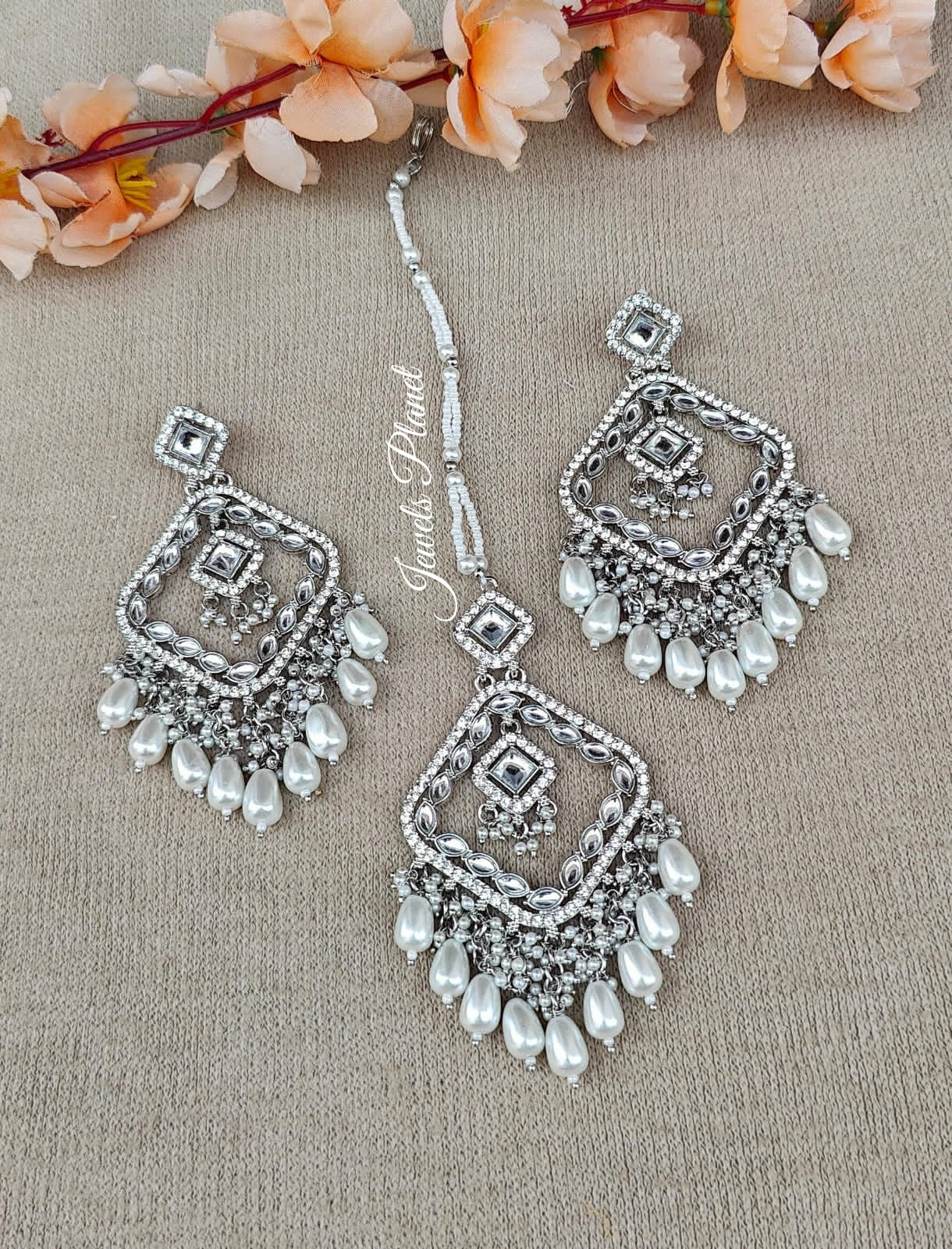 Kanak Polki Earrings Tikka