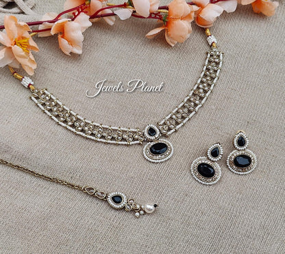 Rashi Polki Necklace Set