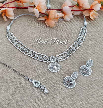 Rashi Polki Necklace Set