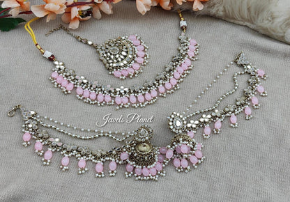 Zoya Mirror Necklace Set