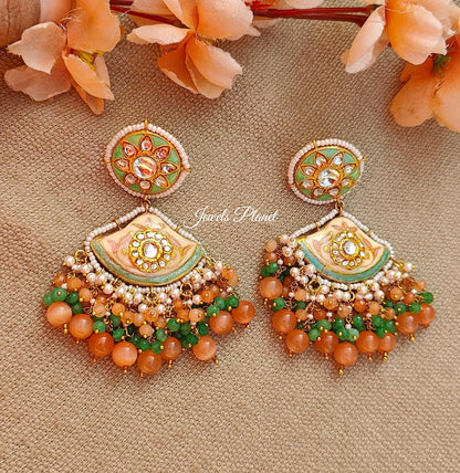 Bhumi Meenakari Earrings