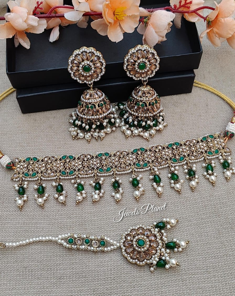 Anshika Polki Choker