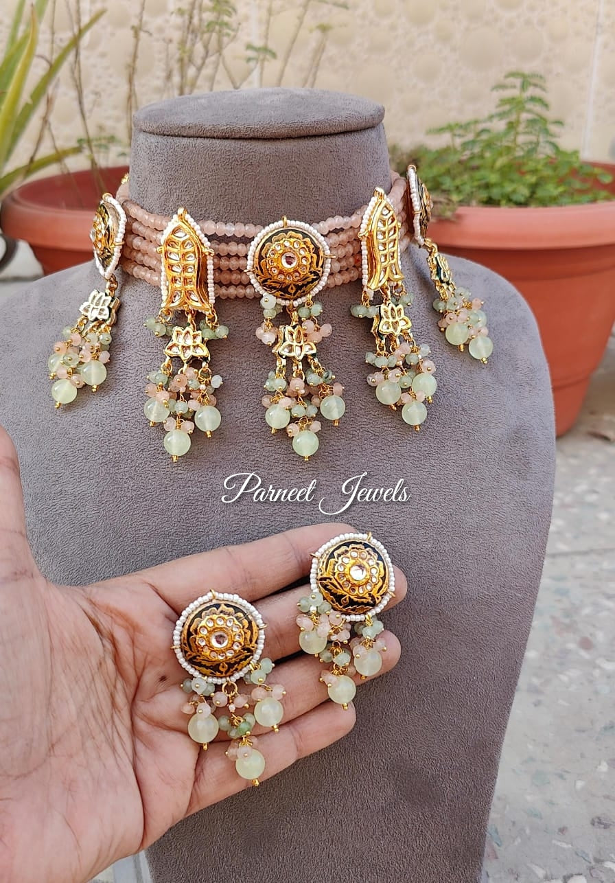 Purvi Kundan Beaded Choker