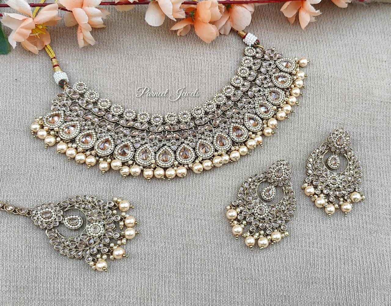 Ritika Polki Necklace