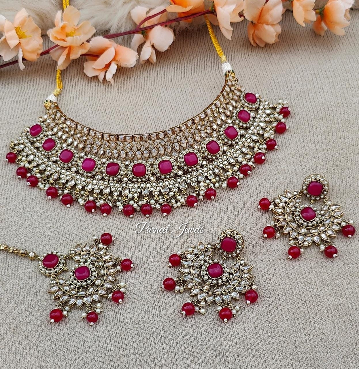 Avnee Polki Bridal Necklace