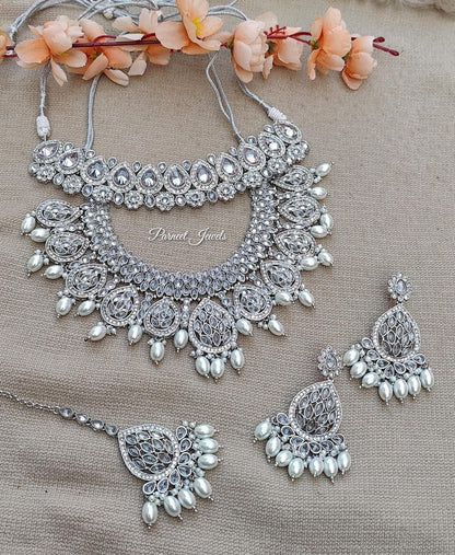 Sonakshi Polki Bridal Set