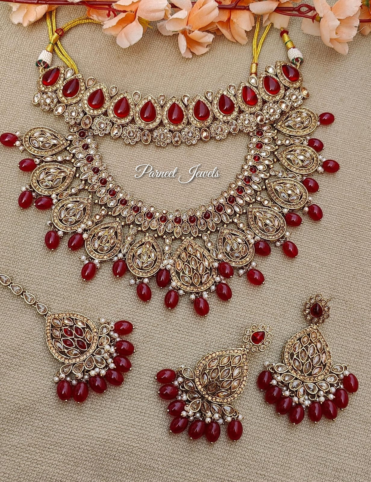 Sonakshi Polki Bridal Set